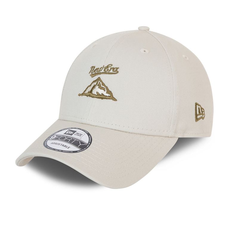 Gorras New Era 9forty Creme - New Era Camp Stone 29785RCOL